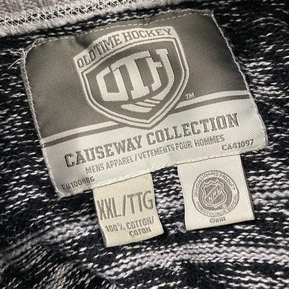 Boston Bruins quarter zip knit. EUC size xxl - Picture 4 of 4